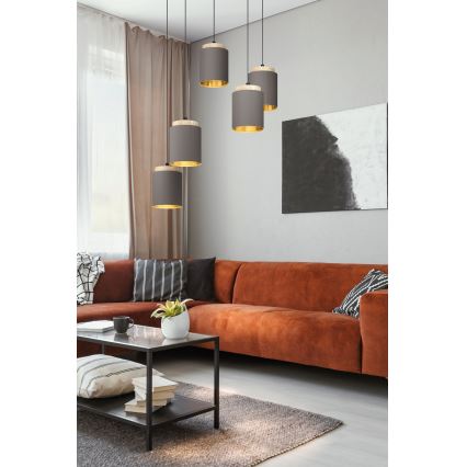 Eglo - Kattokruunu johdossa 5xE27/40W/230V hämähäkki