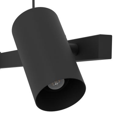 Eglo 99464 - Kattokruunu narulla GATUELA 6xE14/25W/230V