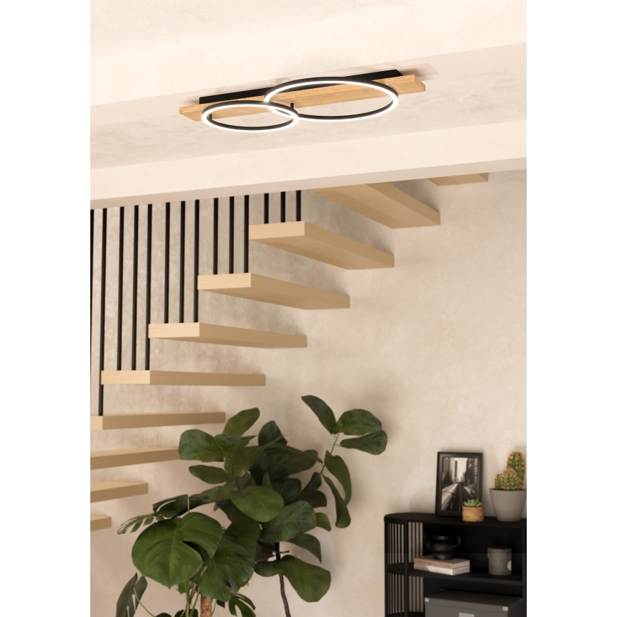 Eglo 99467 - LED-kattovalaisin BOYAL LED/12W/230V + LED/12W