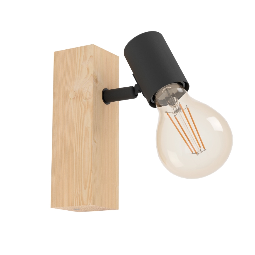 Eglo - Seinäkohdevalo TOWNSHEND 1xE27/10W/230V - FSC sertifioitu