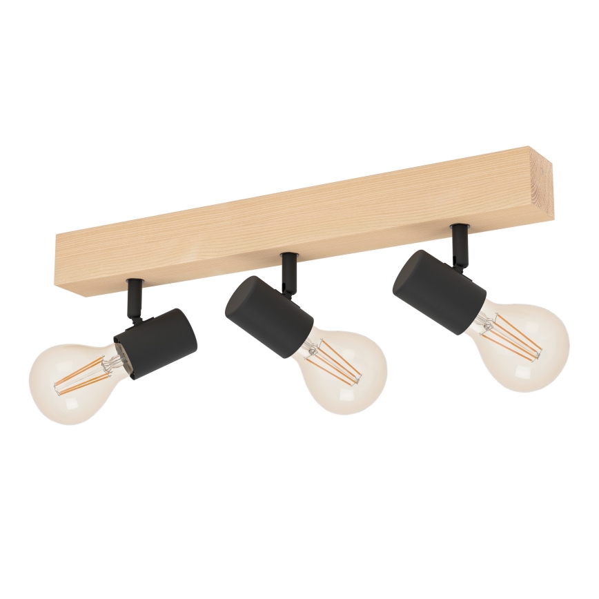 Eglo - Kohdevalo TOWNSHEND 3xE27/60W/230V - FSC sertifioitu