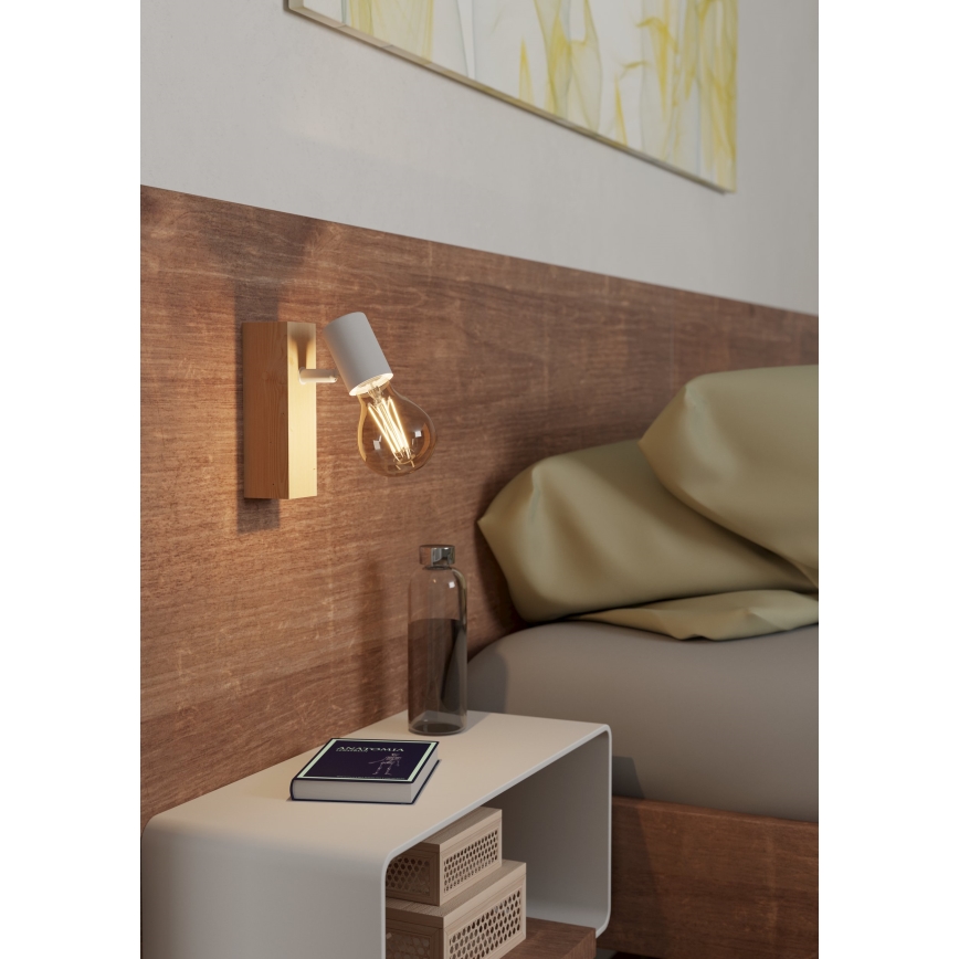 Eglo - Seinäkohdevalo TOWNSHEND 1xE27/10W/230V - FSC sertifioitu