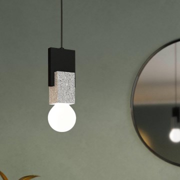 Eglo 99531 - LOBATIA-riippuvalaisin vaijerilla 1xE27/40W/230V