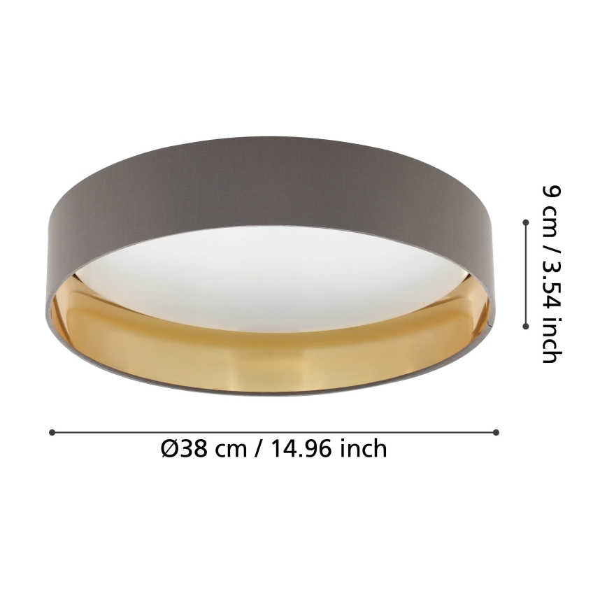 Eglo 99542 - LED-kattovalaisin MASERLO LED/24W/230V