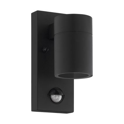 Eglo - LED-ulkoseinävalaisin anturilla 1xGU10 / 3W / 230V IP44