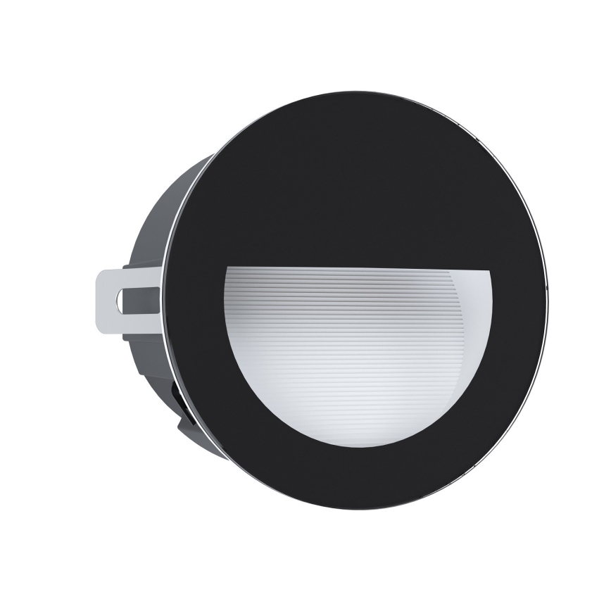 Eglo - LED-upotettava ulkotilavalaisin LED / 2,5W / 230V IP65 musta