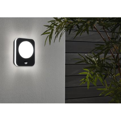 Eglo - LED-ulkoseinävalaisin anturilla LED / 9W / 230V IP44