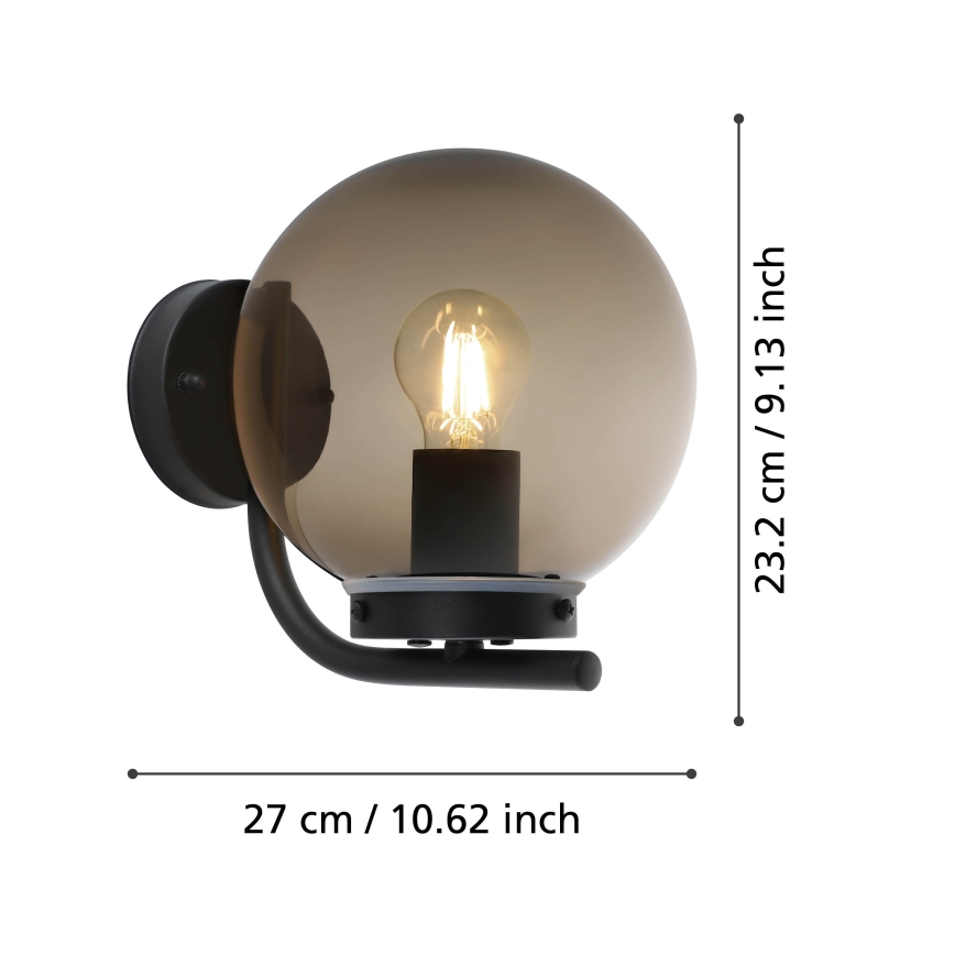 Eglo - Ulkoseinävalaisin 1xE27 / 28W / 230V IP44