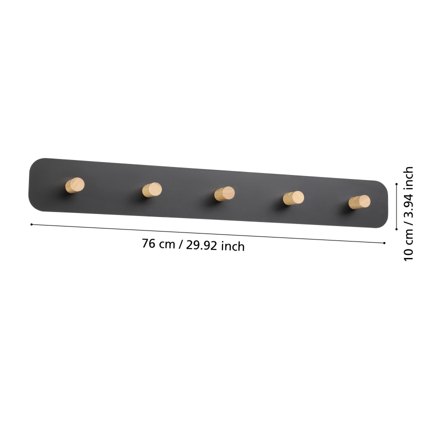 Eglo - LED-seinäteline valolla LED/18W/230V
