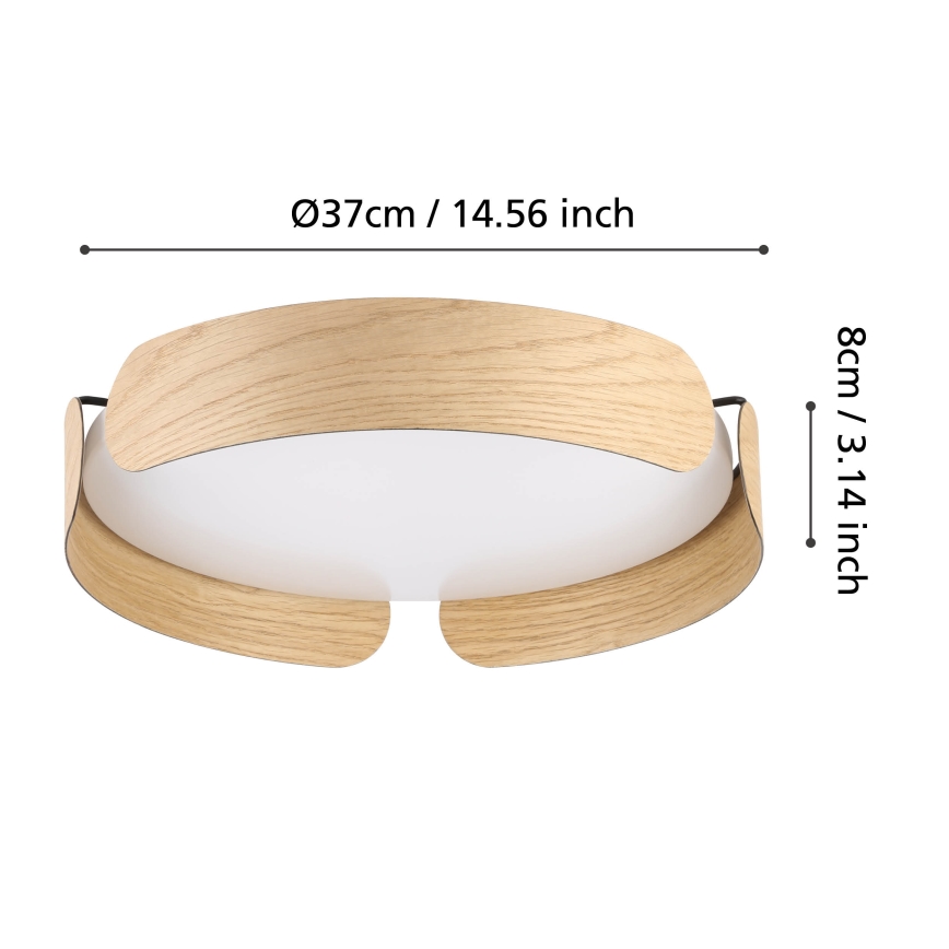 Eglo - LED-kattovalaisin LED/24W/230V