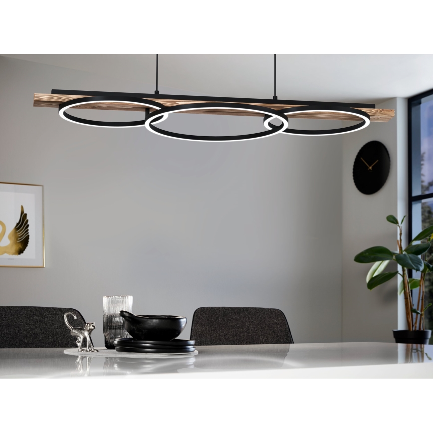 Eglo - Himmennettävä LED-kattokruunu johdossa LED/40,5W/230V
