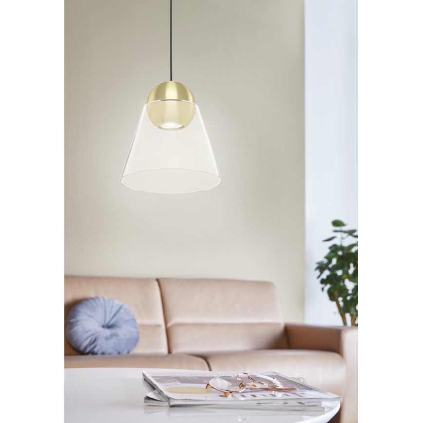 Eglo - LED-kattokruunu johdossa 1xGU10/4,5W/230V