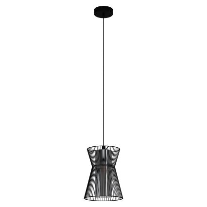 Eglo 99633 - Riippuvalaisin MASETA 1xE27/40W/230V musta