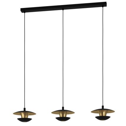 Eglo - LED-kattokruunu johdossa 3xGU10/4,5W/230V