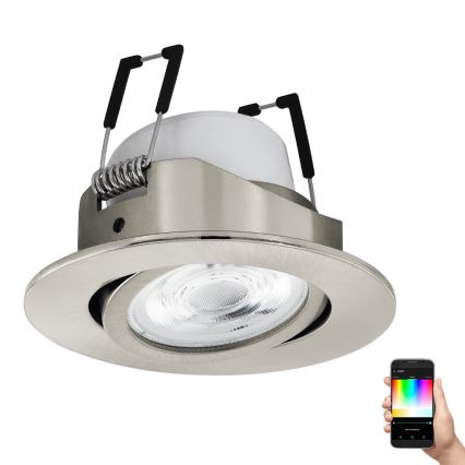 Eglo - LED RGBW Himmennettävä riippuva kattovalaisin LED/5W/230V ZigBee