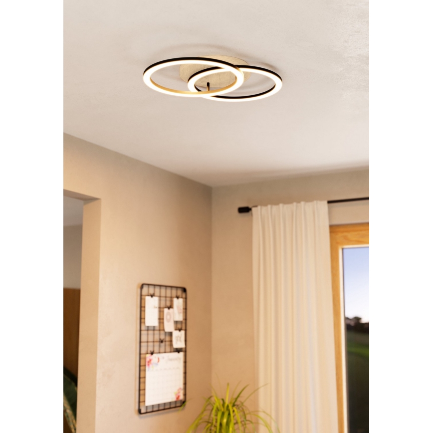 Eglo - LED Himmennettävä pinta-asennettava kattokruunu 2xLED/16W/230V 2700-6500K