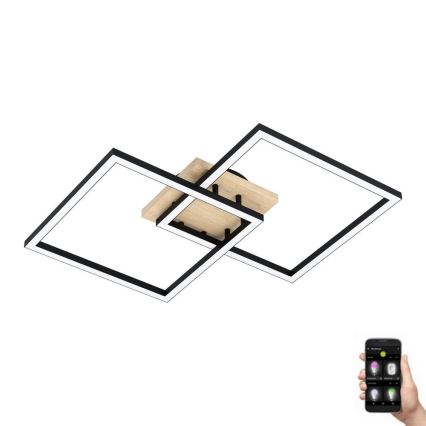 Eglo - LED Himmennettävä pinta-asennettava kattokruunu 4xLED/16W/230V 2700-6500K