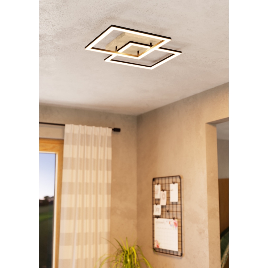 Eglo - LED Himmennettävä pinta-asennettava kattokruunu 4xLED/16W/230V 2700-6500K