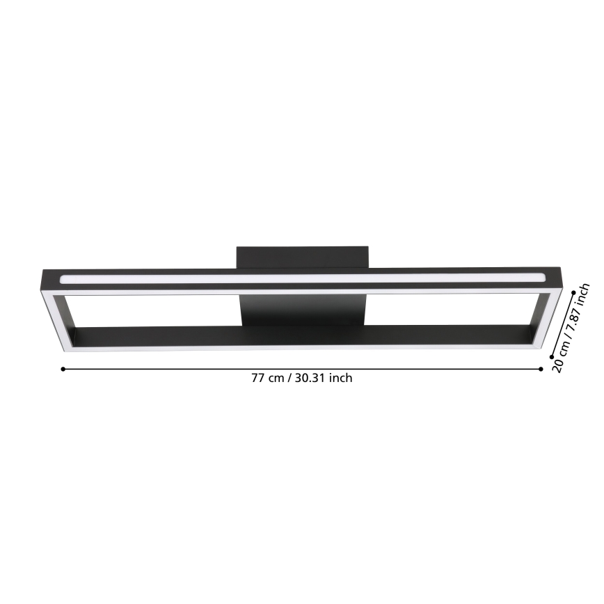 Eglo - Himmennettävä LED-kattovalaisin LED/21W/230V 2700-6500K