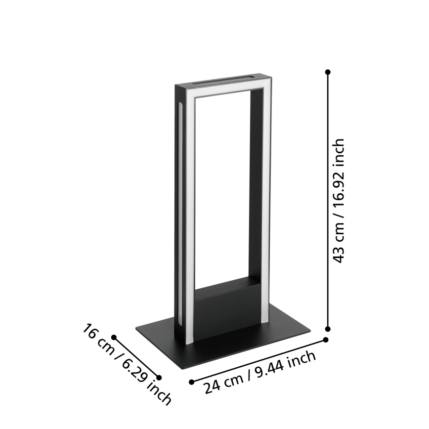 Eglo - Himmennettävä LED-pöytävalaisin LED/16W/230V 2700-6500K