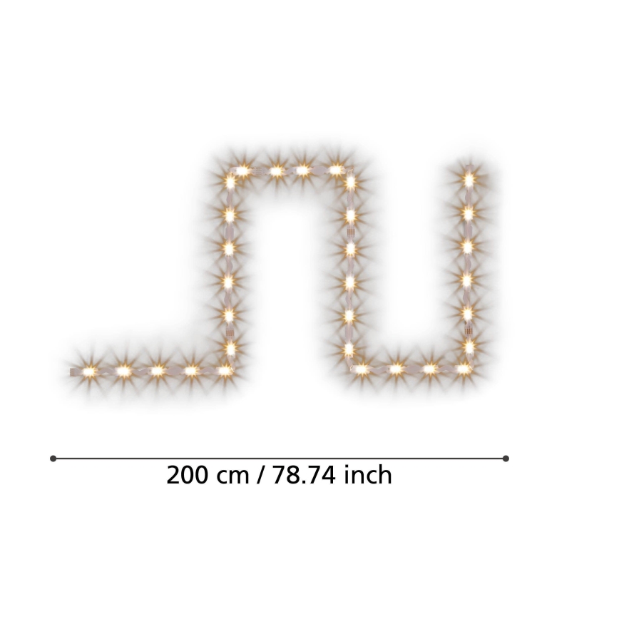 Eglo - LED Himmennettävä nauha 2m LED/9W/24V 2700-6500K ZigBee