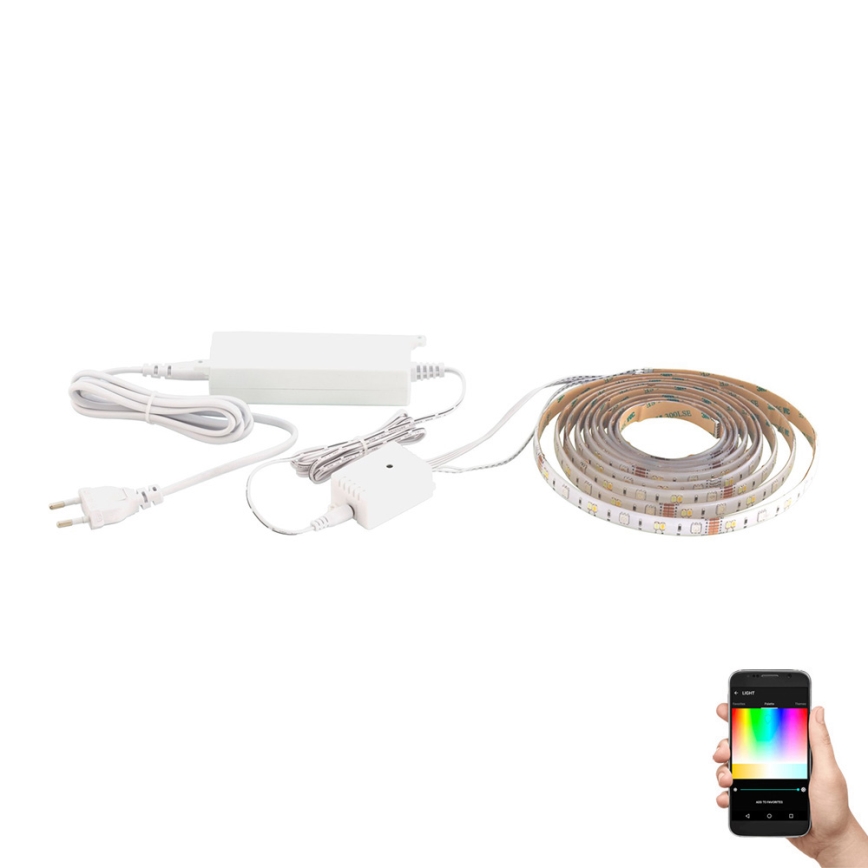 Eglo - LED RGBW Himmennettävä nauha 8m LED/24W/24/230V 2700-6500K ZigBee