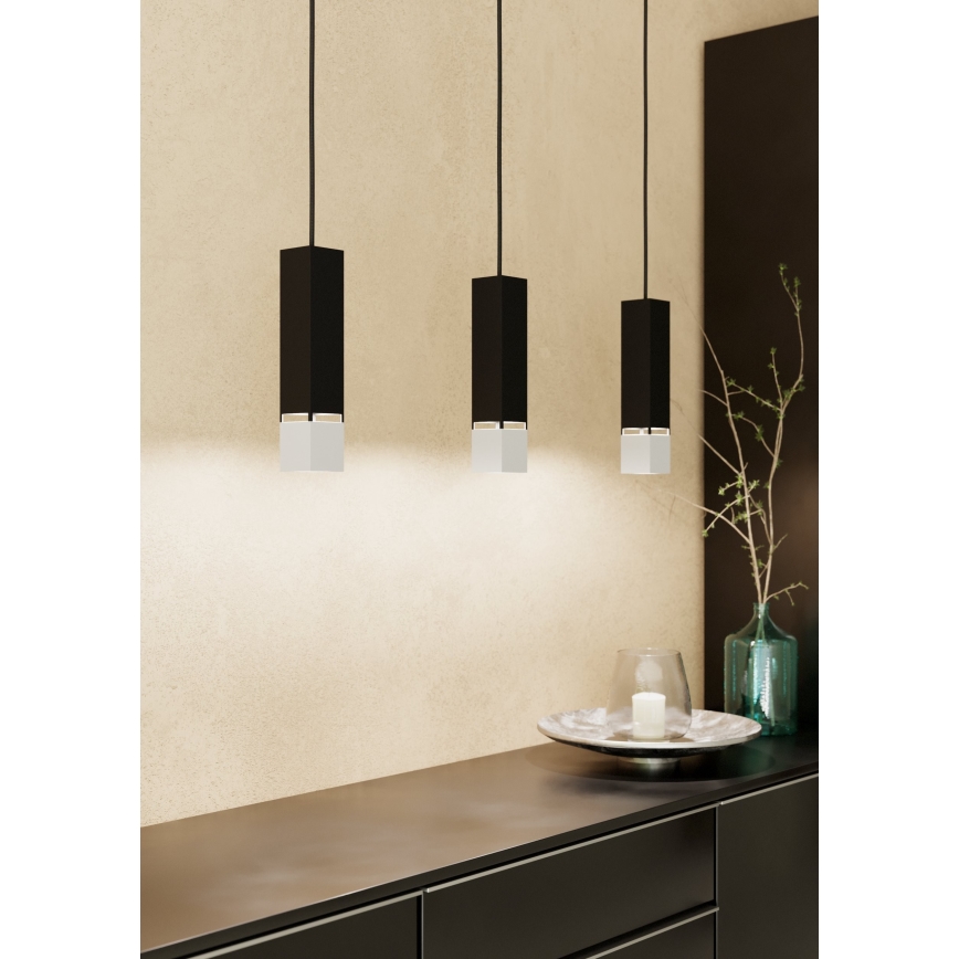 Eglo - LED-kattokruunu johdossa 3xGU10/4,5W/230V