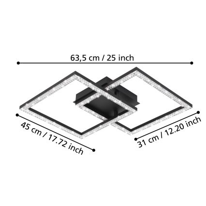 Eglo - LED-kattovalo LED/21W/230V
