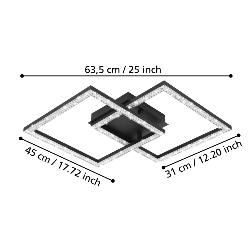 Eglo - LED-kattovalo LED/21W/230V