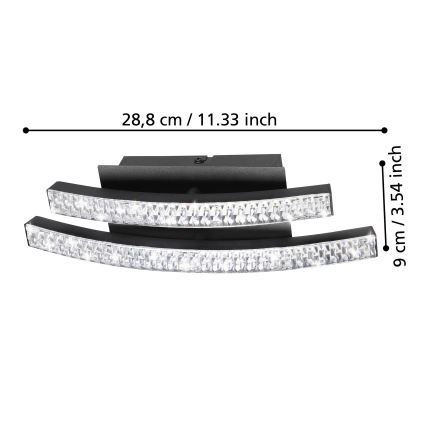 Eglo - LED-seinävalo LED/8W/230V