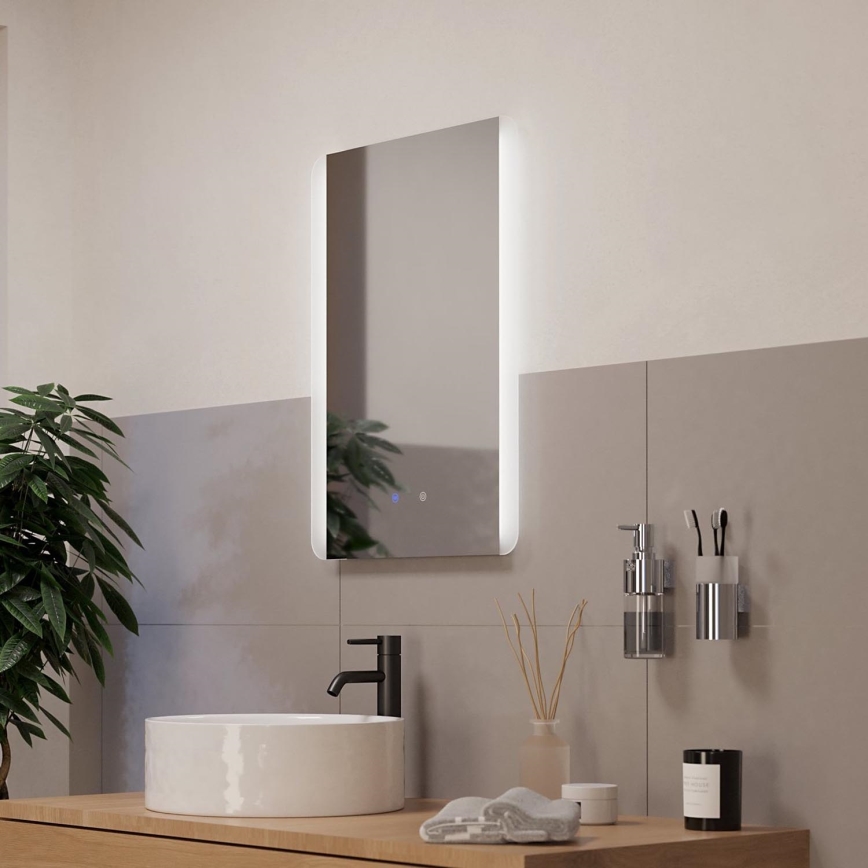 Eglo 99853 - LED Kylpyhuonepeili taustavalolla BUENAVISTA LED/28W/230V IP44