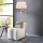 Eglo/Edi Valaistus - LED-lattiavalaisin SANTANDER 1xE27/11W/230V + LED/2,3W mattakromi