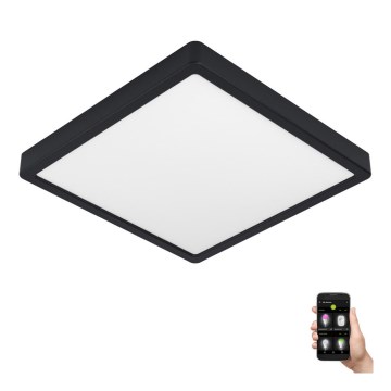 Eglo - Himennettävä LED-kylpyhuonevalaisin LED/19,5W/230V IP44 ZigBee 28,5x28,5 cm