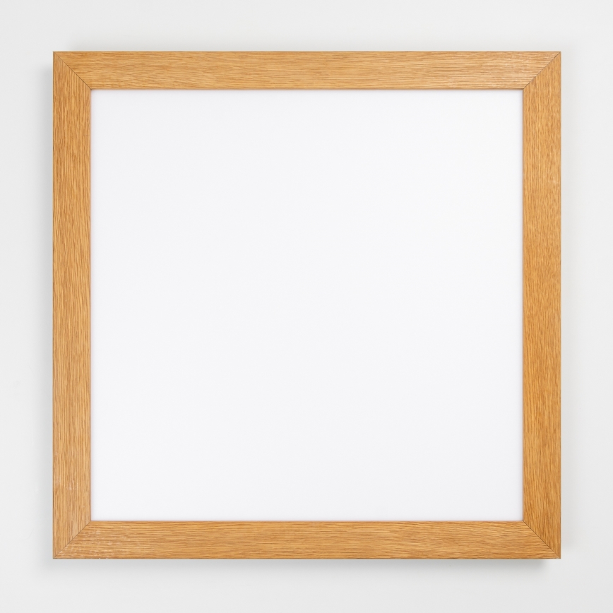 Eglo - Himmennettänä LED-paneeli SALOBRENA-TW WOOD LED/32,5W/230V 2700-6500K 64x64 cm ruskea + kauko-ohjaus