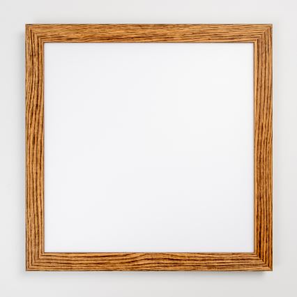 Eglo - Himmennettänä LED-paneeli SALOBRENA-TW WOOD LED/32,5W/230V 2700-6500K 64x64 cm ruskea + kauko-ohjaus