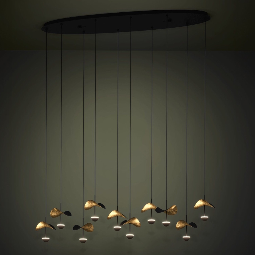 Eglo - Himmennettävä LED-kattokruunu johdossa 10xLED/2,3W/230V 3000K
