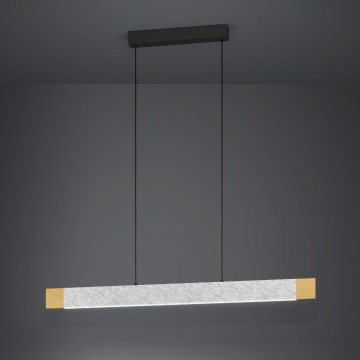 Eglo - Himmennettävä LED-kattokruunu johdossa LED/22,2W/230V 3000K ruskea/harmaa