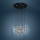 Eglo - Himmennettävä LED-kattokruunu johdossa LED/27W/230V 3000K musta