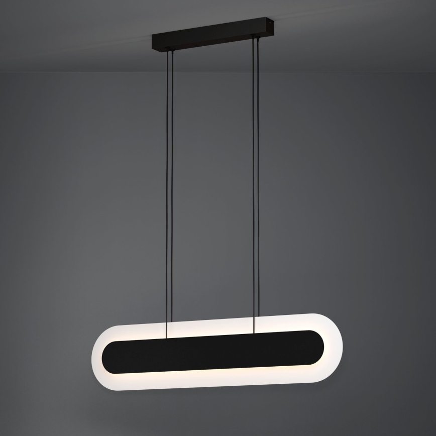 Eglo - Himmennettävä LED-kattokruunu johdossa LED/32W/230V 3000K musta