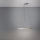 Eglo - Himmennettävä LED-kattokruunu johdossa LED/36W/230V 3000K harmaa/tammi