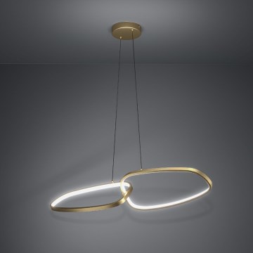 Eglo - Himmennettävä LED-kattokruunu johdossa LED/37,5W/230V 3000K kulta