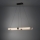 Eglo - Himmennettävä LED-kattokruunu johdossa LED/39,2W/230V 3000K musta