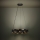 Eglo - Himmennettävä LED-kattokruunu johdossa LED/72W/230V 3000K musta/kulta