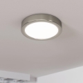 Eglo - Himmennettävä LED-kattovalaisin LED/11W/230V mattakromi