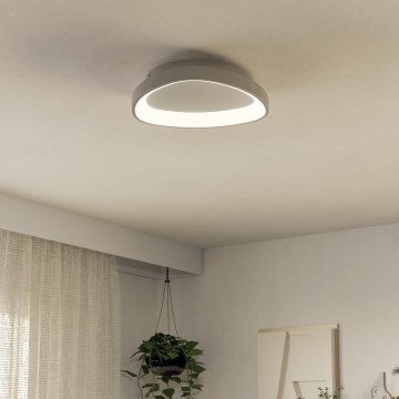 Eglo - Himmennettävä LED-kattovalaisin LED/12W/230V 2700-6500K valkoinen + kauko-ohjaus