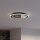 Eglo - Himmennettävä LED-kattovalaisin LED/20W/230V 2700-6500K musta + kauko-ohjaus