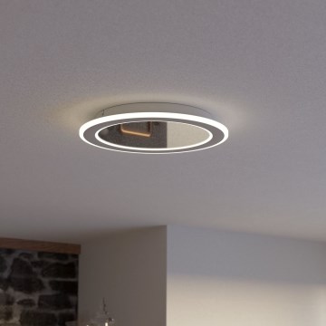 Eglo - Himmennettävä LED-kattovalaisin LED/20W/230V 2700-6500K valkoinen + kauko-ohjaus