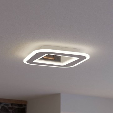 Eglo - Himmennettävä LED-kattovalaisin LED/20W/230V 2700-6500K valkoinen + kauko-ohjaus