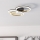 Eglo - Himmennettävä LED-kattovalaisin LED/20W/230V 4000K musta/kulta