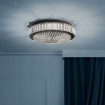 Eglo - Himmennettävä LED-kattovalaisin LED/23,5W/230V 4000K musta